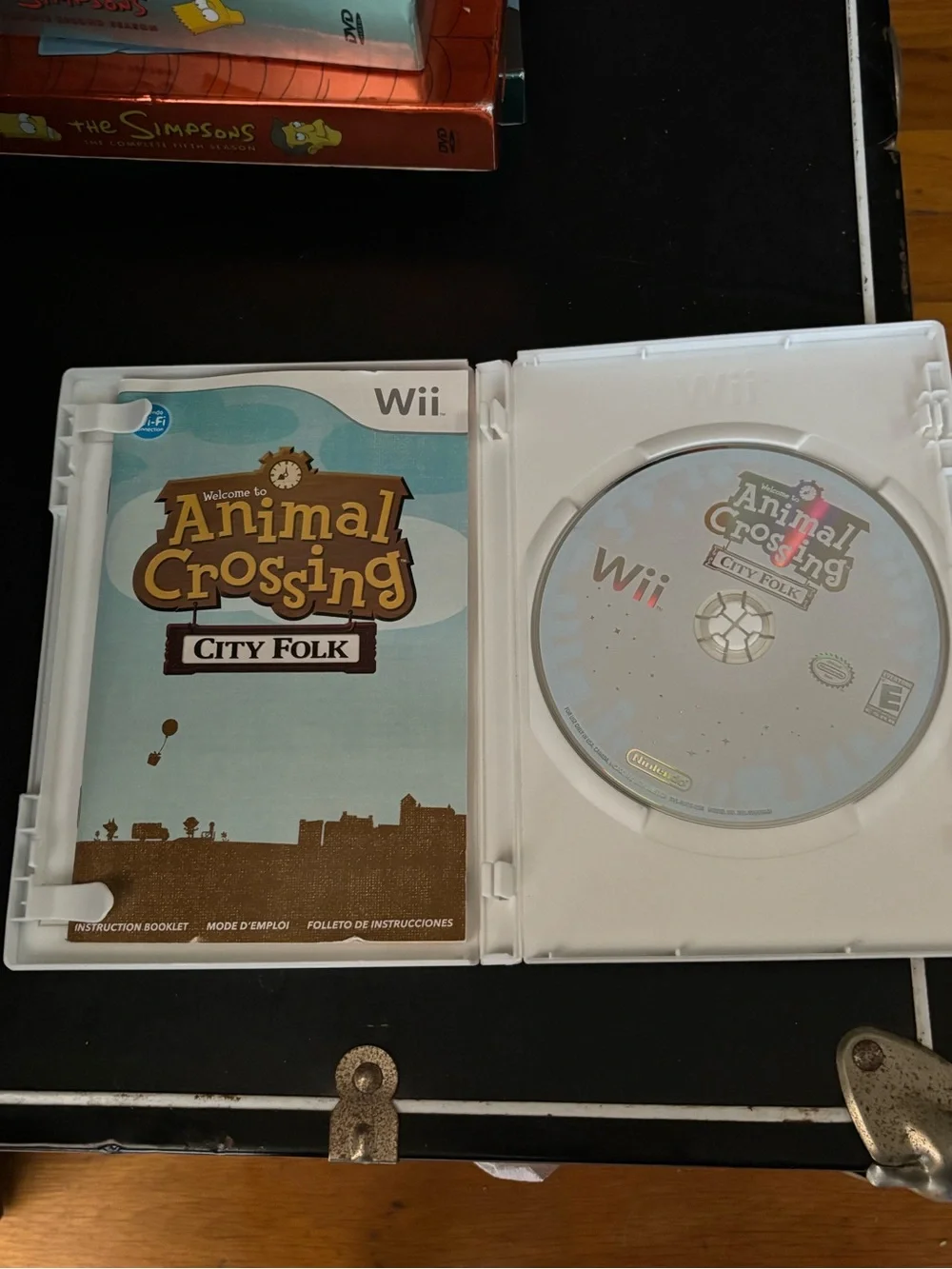 Wii Animal Crossing City Folk Nintendo Wii Complete with Manual